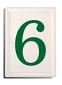 Small Rectangle House Number Vertical