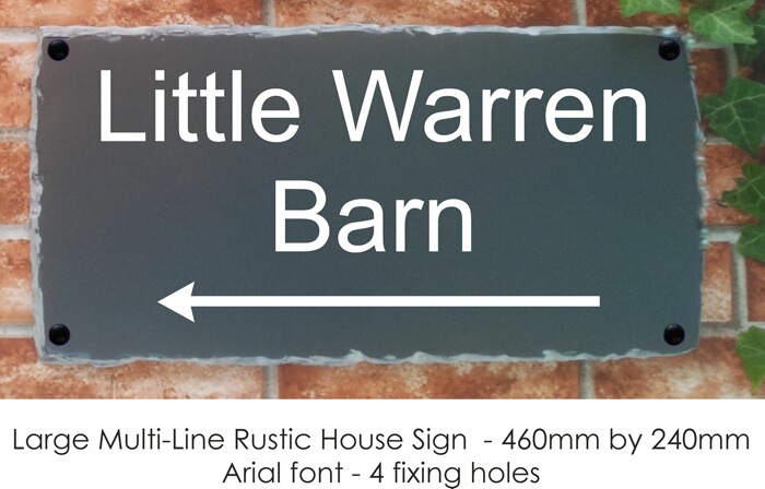 Click to See Next House Sign Image