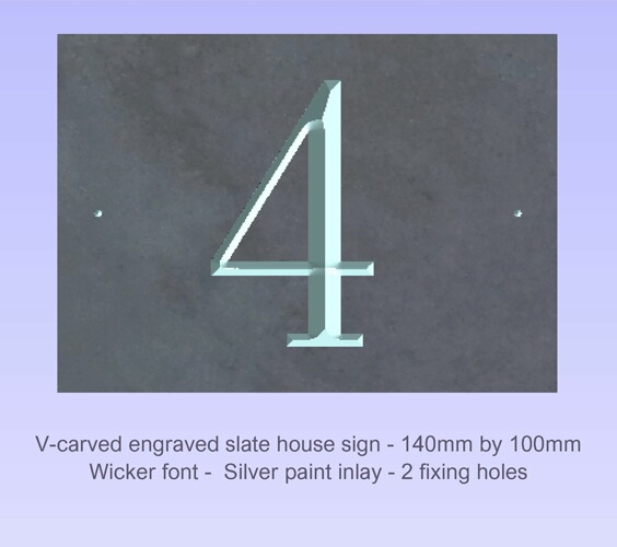 Click to See Next House Sign Image