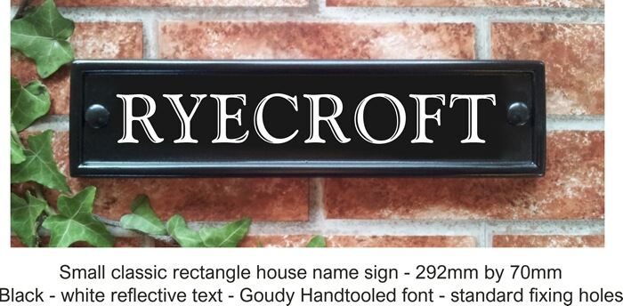 Click to See Next House Sign Image