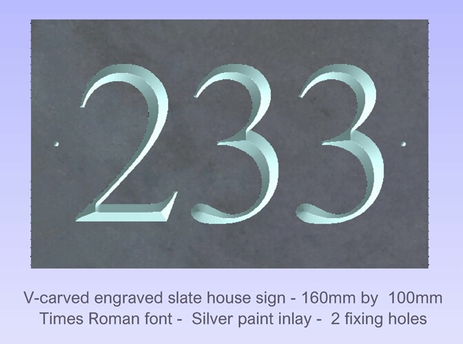 Click to See Next House Sign Image