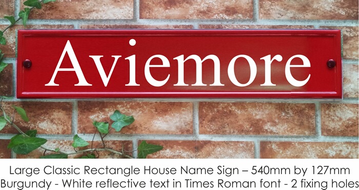 Click to See Next House Sign Image