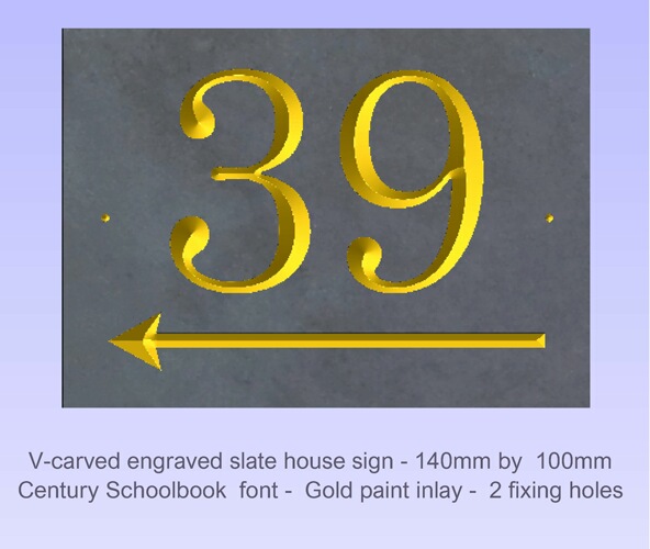 Click to See Next House Sign Image