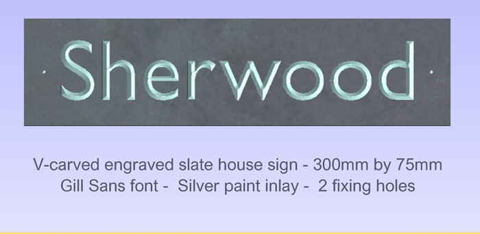 Click to See Next House Sign Image