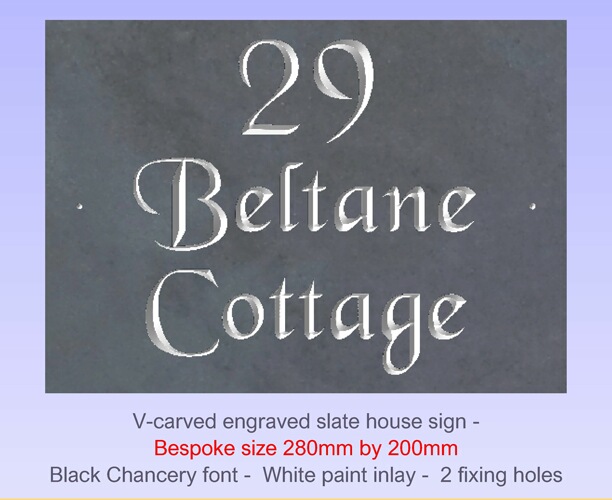 Click to See Next House Sign Image