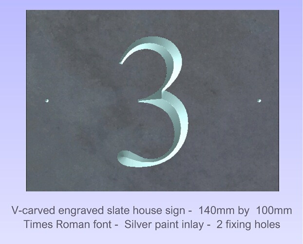 Click to See Next House Sign Image