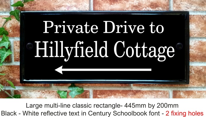 Click to See Next House Sign Image