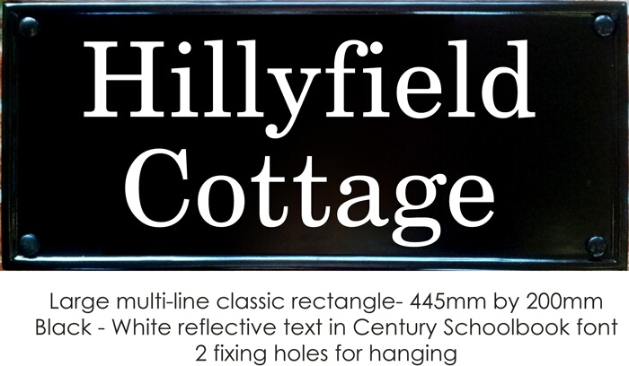 Click to See Next House Sign Image