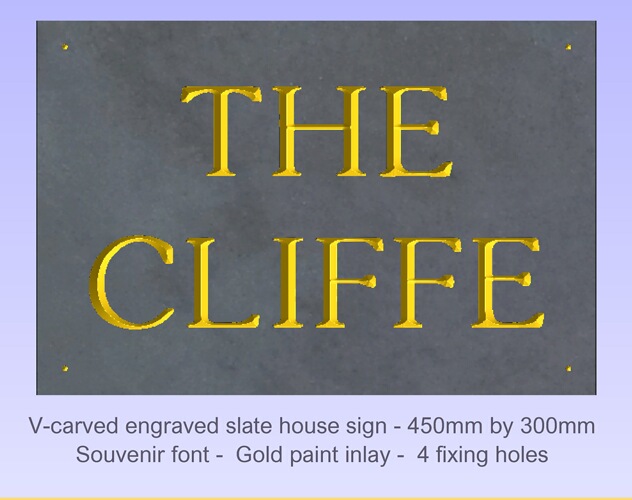 Click to See Next House Sign Image