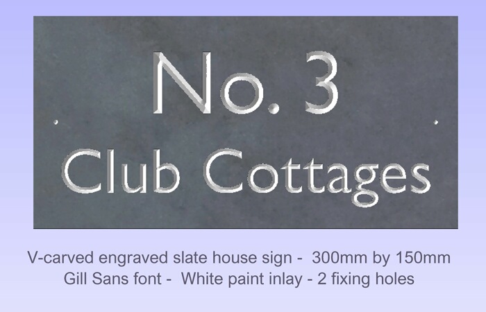 Click to See Next House Sign Image