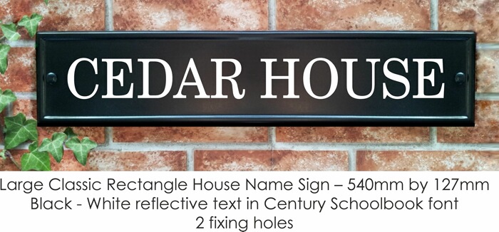 Click to See Next House Sign Image