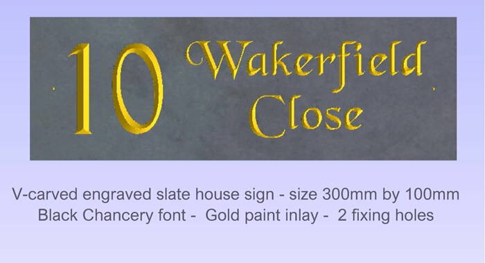 Click to See Next House Sign Image