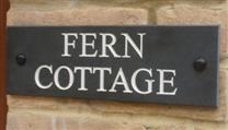 Slate house sign - 300mm by 100mm
